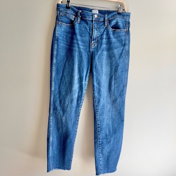 J. Crew Denim - J. crew Vintage Straight Raw Edge Blue Jeans